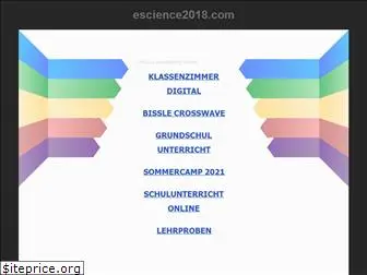 escience2018.com