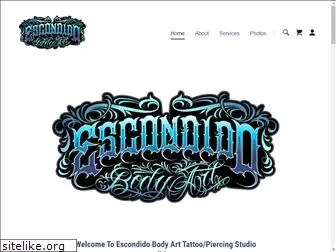 escondidobodyart.com