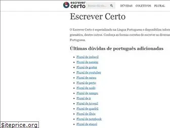 escrevercerto.com