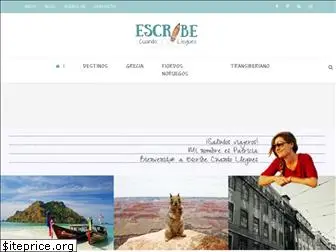 escribecuandollegues.com