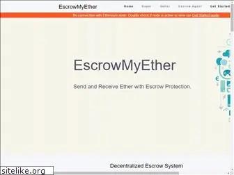 escrowmyether.com
