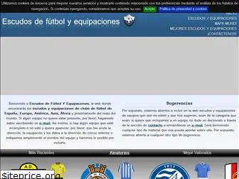 escudosdefutbolyequipaciones.com