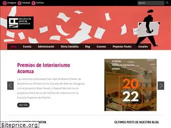 escueladeartedezaragoza.com