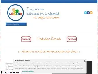 escuelainfantillazaro.com