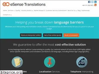 esensetranslations.co.uk
