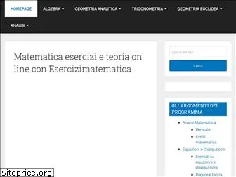 esercizimatematica.com