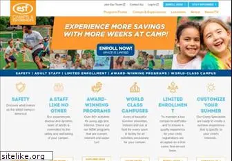 esfcamps.com