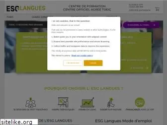 esg-langues.fr