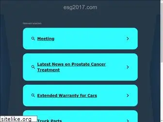 esg2017.com