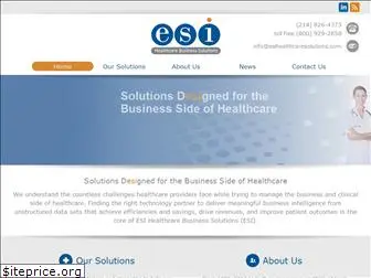 esihealthcaresolutions.com