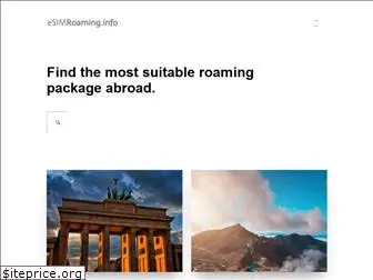 esimroaming.info