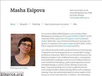 esipova.net