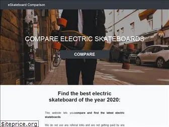 eskateboard-comparison.com