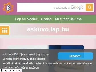 eskuvo.lap.hu