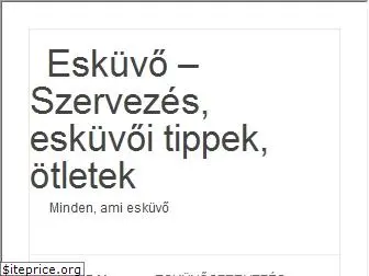 eskuvok.org