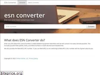 esnconverter.com