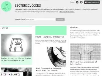 esoteric.codes