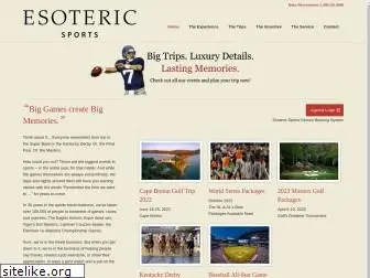 esotericsports.com