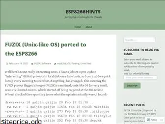 esp8266hints.wordpress.com