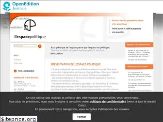 espacepolitique.revues.org