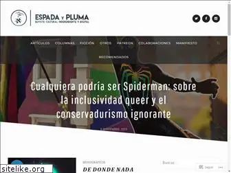 espadaypluma.com