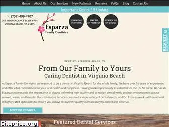esparzafamilydentistry.com