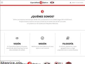 especialistasopticos.com.mx