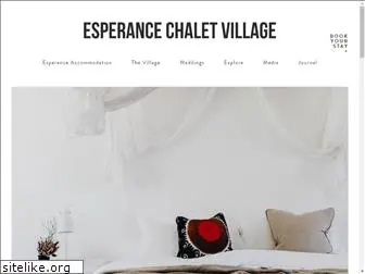 esperancechaletvillage.com.au