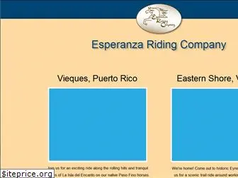 esperanzaridingcompany.com