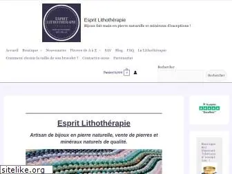 esprit-lithotherapie.com