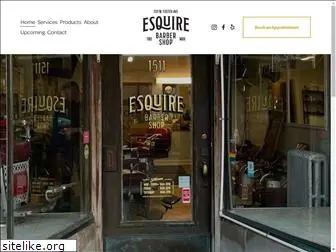 esquirebarberchicago.com