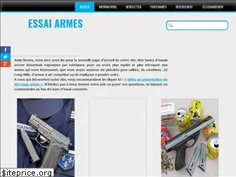 essai-armes.fr