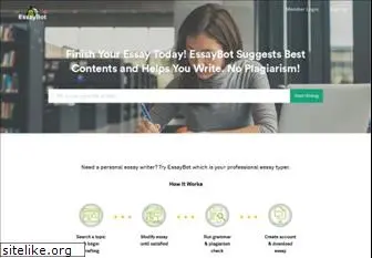 websites like essaybot