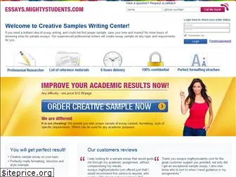 essays.mightystudents.com