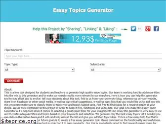 essaytopicgenerator.com