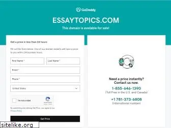 essaytopics.com