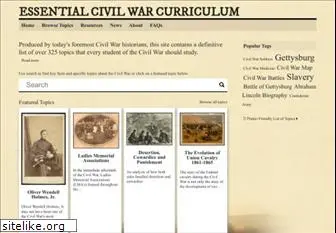 essentialcivilwarcurriculum.com