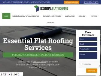 essentialflatroofing.com