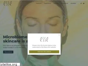 esseskincare.com