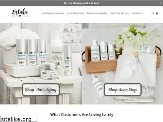 www.estalaskincare.com