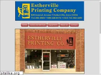 esthervilleprinting.com