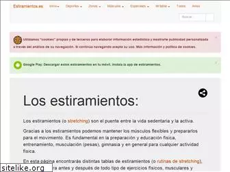 estiramientos.es