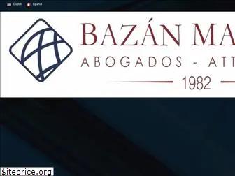 estudiobazan.com.pe