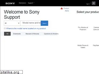 esupport.sony.com