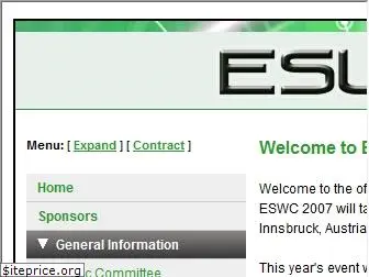 eswc2007.org