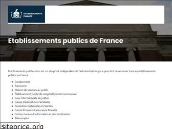 etablissements-publics.com