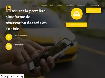 www.etaxi.tn