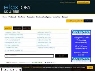 etaxjobs.co.uk