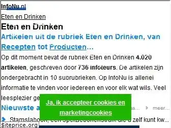 eten-en-drinken.infonu.nl