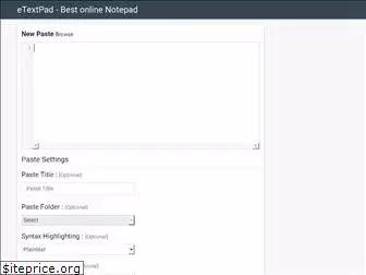 etextpad.com